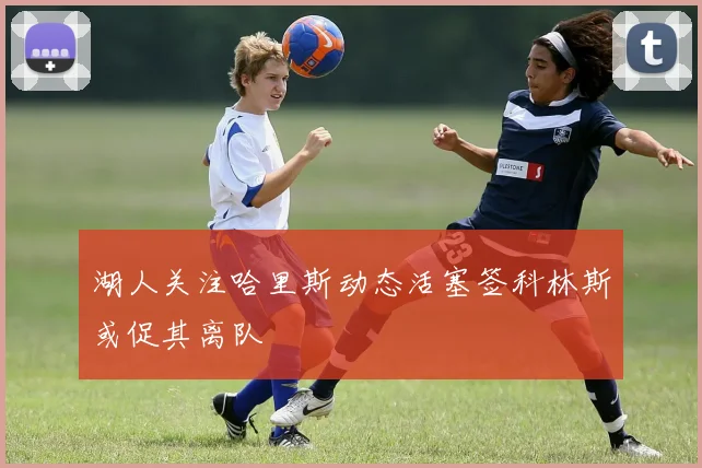湖人关注哈里斯动态活塞签科林斯或促其离队